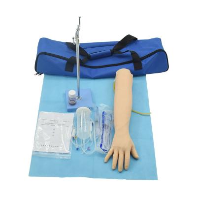 China Puncture / Injection Venipuncture Arm High Quality Advanced Injectable Training Human Training Model for sale