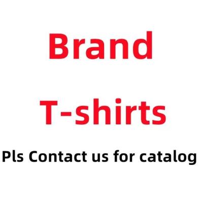 China Anti-wrinkle high quality summer women/men luxury famous brand designer clothes branded T-shirt for sale for sale