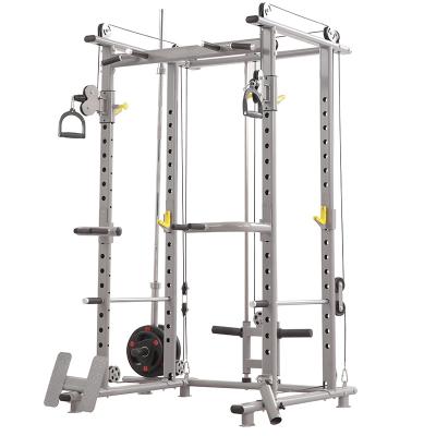 China Small Universal Gantry Flying Bird Trainer Power Rack Full Body Squat Stretch Commercial Home Fitness Equipment Set Combination for sale