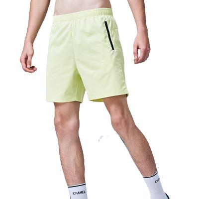 China Custom Anti-Wrinkle Logo Shorts Training Shorts 100% Polyester Mens Athletic Shorts for sale