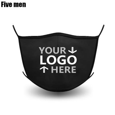 China Wholesale Five Men's Party Reusable Multifunctional Custom Washable Face Mask for sale