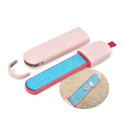 China Sustainable New Large Pet Hair Remover 18cm Portable Lint Remover Reusable Dog Cat Fur Removal Brush Fluff Sticking Roller for Furniture for sale