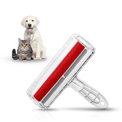 China Stocked Dog Cat Fur Remover with Self-Cleaning Base Efficient Animal Hair Removal Tool Pet Hair Remover Roller Perfect for Furniture for sale