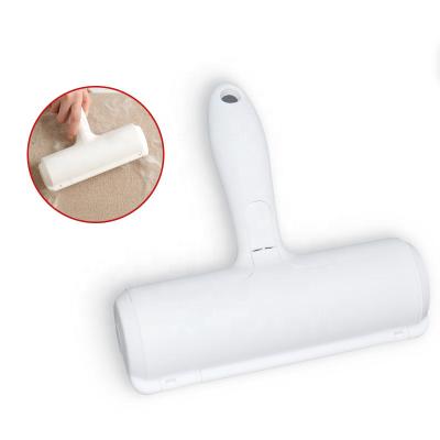 China Stocked Pet Hair Remover 18cm Portable Lint Remover Reusable Dog Cat Fur Removal Brush Fluff Sticking Rollergrooming tool for Furniture for sale