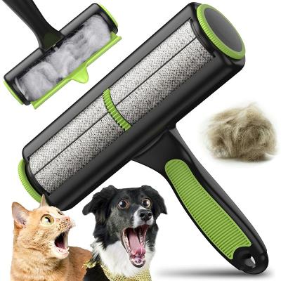 China Sustainable Wholesale Customized Pet Hair Remover grooming tools Self Cleaning Dog Cat Brush Pet Fur Removal Brush for Dogs and Cats for sale