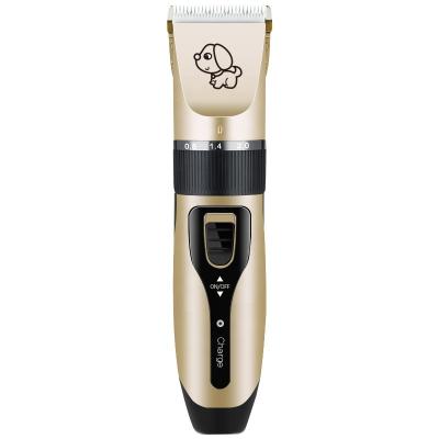 China Sustainable New Cat Dog Hair Clipper Groomingtools Kit Rechargeable Pet Hair Trimmer Shaver Set Animals Hair Cutting Machine Low-Noise for sale