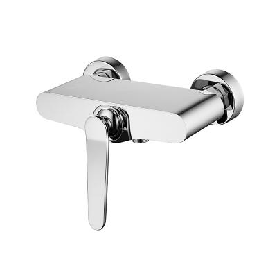 China High Quality Brass Metered Faucets Yukde OEM ODM Chrome And Black Bathroom Tub Shower Faucet for sale