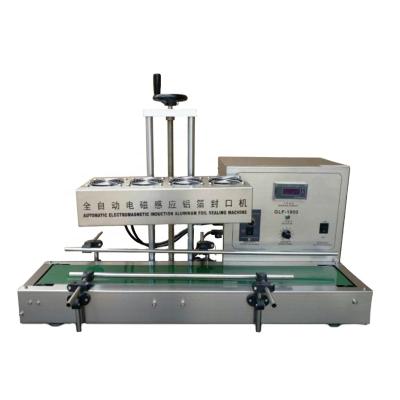 China Continuous Food Induction Bottle Sealing Machine Aluminum Foil Sealer for sale