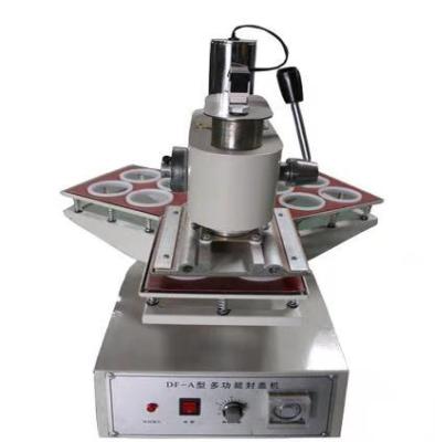 China DF-A Automatic Food Large Size Cup Sealing Machine / Container Sealer for sale