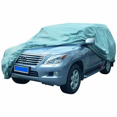 China Protect Vehicle Fabric All Weather Outdoor Sun Shade Folding Nonwoven Waterproof Car Covers For Suv for sale