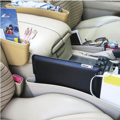 China COLLECTION Manufacturer ABS Universal Console Seat Organizer Pocket Car Seat Side Isofrequency 2020 Repeater for sale