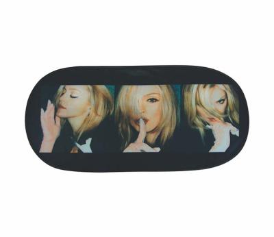 China Foldable and Portable Sun Pad and Heat Insulation Pattern Style Colorful Printing Foldable Rear Sunshade for Car for sale