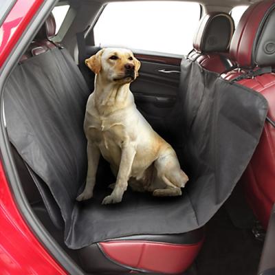 China Custom Anti-dirty Travel Cushions 600D Oxford Washable PVC Coating Dog Pet Car Seat Cover for sale