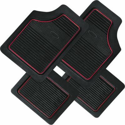 China Hot Business Auto Accessories Universal Rubber Custom All Seasons Fit Car Floor Mats for sale