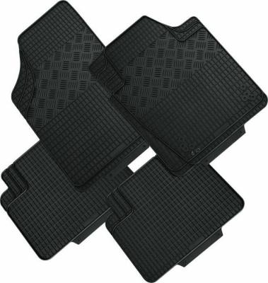 China Hot Sales Business Rubber Mat Heavy Duty Tall Channel Full Set Trim Fit Car Floor Mats for sale