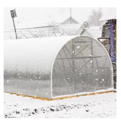 China PE Winter Greenhouse Galvanized Pipe For Agricultural Film for sale