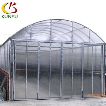 China Poly House Clear PE Materials UV Protection Plastic Tunnel Greenhouse for sale