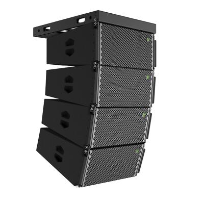 China Dual 10-inch 3-Way Line Array passieve luidsprekers 900W Horizontale dekking hoek Te koop