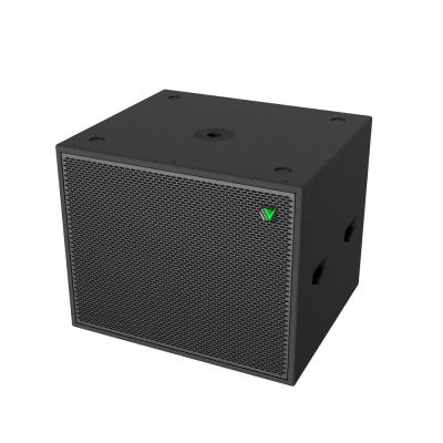 China 600W passieve subwooferbox 18 inch PA outdoor subwoofer Te koop