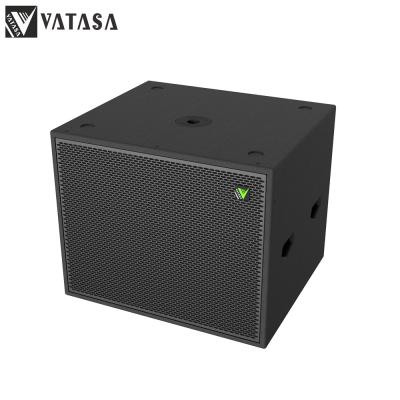 China RMS 600W Dj Speaker Subwoofer Indoor 18 polegadas Woofer Bass Speaker à venda