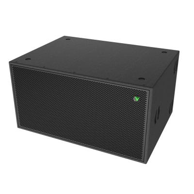 China Concierto Super Bajo Pasivo Subwoofer de 1200W Doble 18 pulgadas en venta