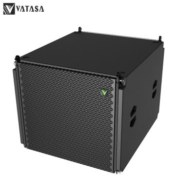 China Concierto Subwoofer de baja frecuencia altavoz Potencia Subwoofer de 1400W en venta