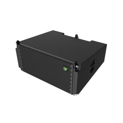 China Passive Sound Line Array luidsprekers voor de kerk 1000W Dual 10 inch Te koop