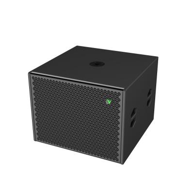 China Flexible de 18 pulgadas altavoz pasivo caja de subwoofer de rango completo 800W en venta