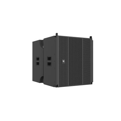 China VA passieve subwoofer 1000W High Power Line Array Pa systeem Dual 15-inch Te koop