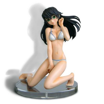 China New Anime Japan Style PVC PVC Statue Maiden Swimsuit Figure Injection Molding Gift Souvenir Sexy Home Decoration PVC OEM Plastic Statue for sale