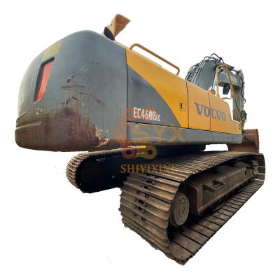 China Used 46 Ton Hydraulic Crawler Volvo EC460 Heavy Equipment Used Backhoe Excavators 3.8mÂ ³ for sale