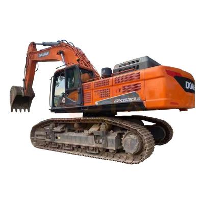 China Large construction work backhoe excavator Doosan DH530 50 tons second hand used excavator 3.6 m² ³ for sale