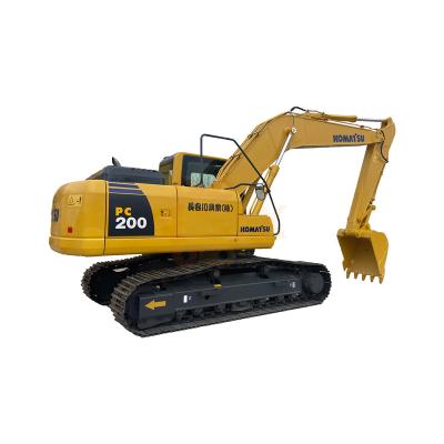 China Almost new KOMATSU PC200-8 used excavator with low hours earthmoving machines used excavators 0.8 m² ³ for sale