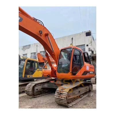 China 20/22 Ton Doosan Hydraulic Excavators For Use DH215-9 Backhoe Earthmoving Crawler Used Doosan Excavator 0.86m²; ³ for sale