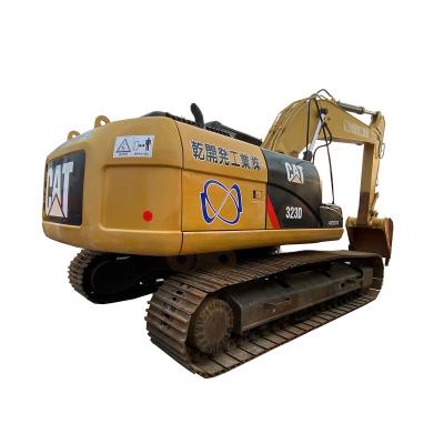 China Strong Power CAT 320D Hydraulic Backhoe CAT323D Low Earthmoving Hours Used Shanghai Machinery Used Excavators 1.2 m² ³ for sale