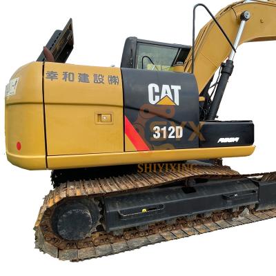 China used cat excavator CAT 312D 12 ton crawler excavators cat 312d excavator 0.55mÂ ³ for sale