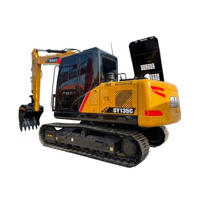 China 2022 original SANY SY135/SY135C 0.53m second hand excavator hot sale sany excavator 135 ³ for sale