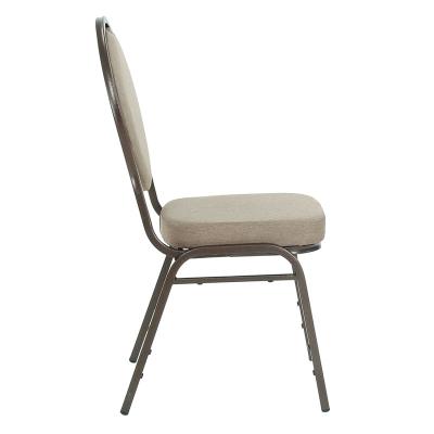 China Modern Hotel Conference Chair Round Backrest Banquet Hotel Chairs en venta