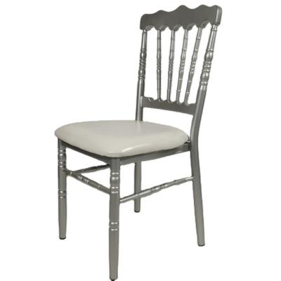 China Modern European Castle Chair Banquet Hotel Napoleon Chairs White for sale