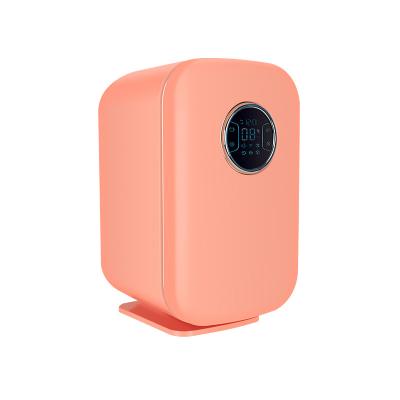 China Mini Cosmetics Refrigerator Cooling THERMOELECTRIC With Makeup Mirror Pink Mini Refrigerator For Women Gift for sale