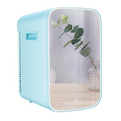 China THERMOELECTRIC Custom Small 12l Mini Fridge Cosmetic Fridge For Skin Care 220v Portable Make Up Fridge for sale