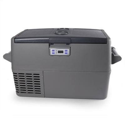 China 12v 24v car fridge high quality solar freezr low noise pp fridge small freezer used for car refrigerator for sale