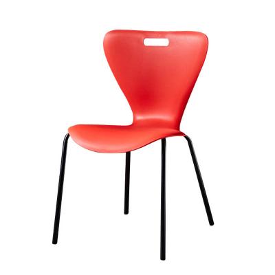 China Wholesale Nordic Modern Stackable Metal Legs Chair Furniture Plastic Restaurant Dining Chairs for sale