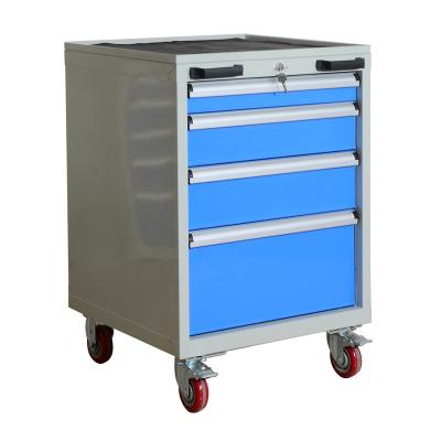 China Custom OEM Metal Workshop Mobile Tool Box Storage Cabinet Trolley Tool Cart for sale