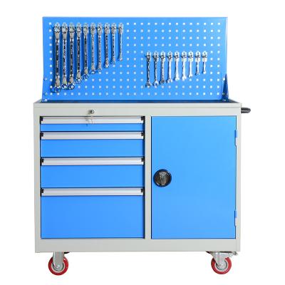 China Factory Mobile Supply Cheap Heavy Load Drawer Tool Storage Trolley For Workshop for sale