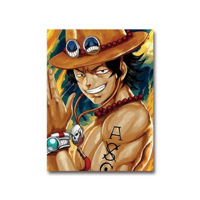 China ONE PIECE Lenticular Lenticular Images Luffy Japan 3D Poster Animation Characters 3D And Zoro 3D Anime Prints for sale