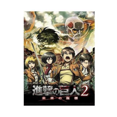 China Custom Japan 3d Lenticular Poster 11x16 Inch Attack On Titan 3d Lenticular Printing Pictures for sale