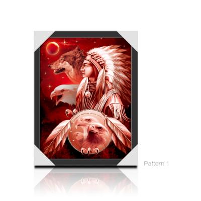 China High Definition USA Lenticular Plastic Flip 3d Image Shake Poster 3d Picture Available zu verkaufen