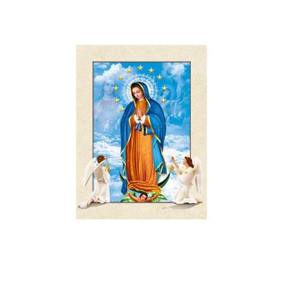 China Europe 30x40cm Lenticular Printing 5D Picture Of Virgin Mary 3d Picture For Decoration Picture for sale