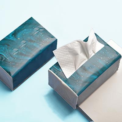 China Custom 2ply White Case Facial Tissue Paper Facial Tissue Tissue Printed Bamboo Support ODM & OEM for sale